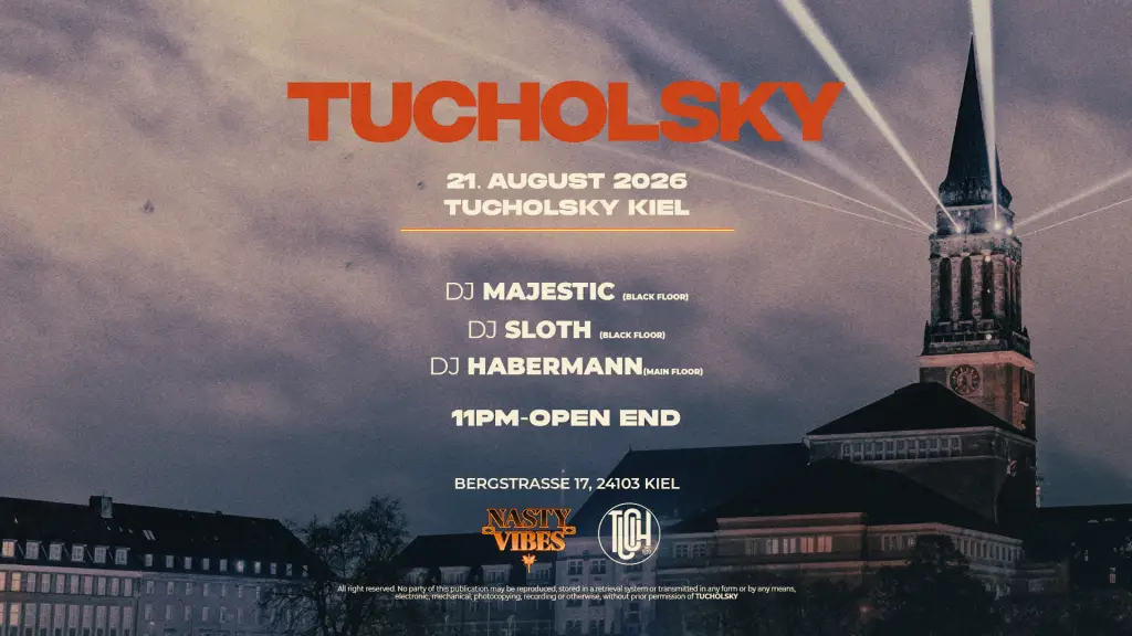 NASTY VIBES @KIEL - Event im Tucholsky Kiel
